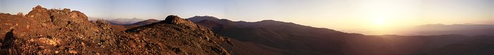 Panoramic view with La Silla