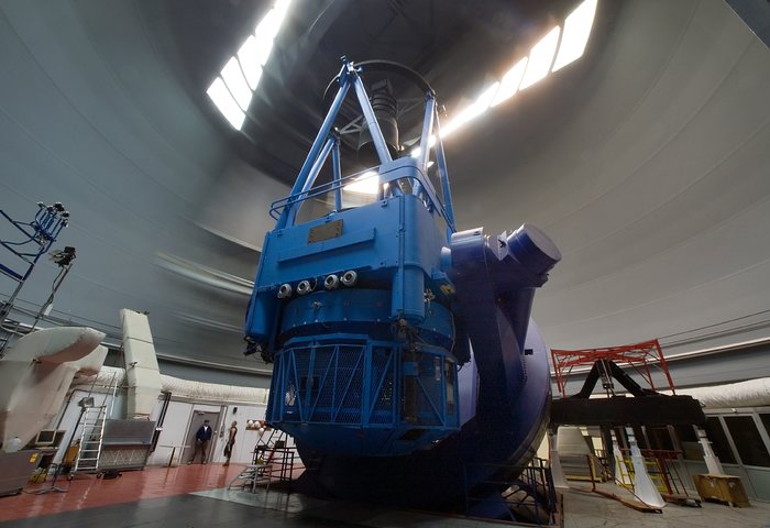 The ESO 3.6-metre telescope at La Silla