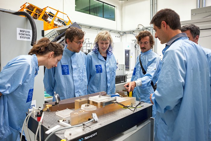 art&science@ESO Residency Award winners Quadrature make a visit