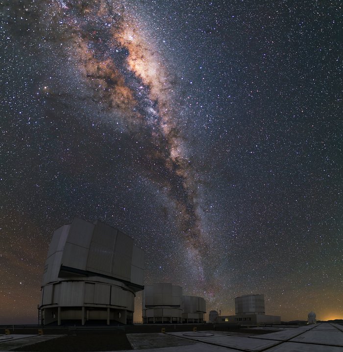 VLT and the Milky Way