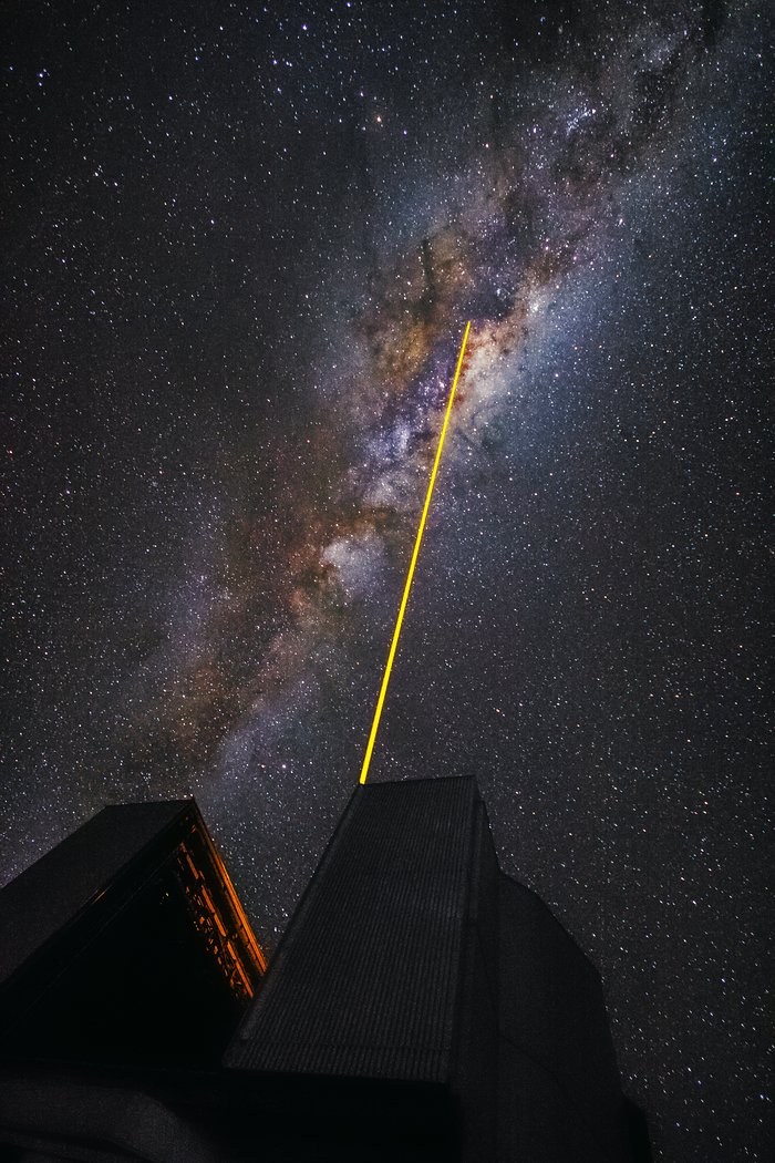 A laser in the sky