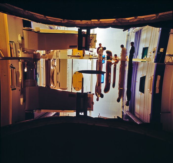 During the construction of the VLT primary mirrors ESO