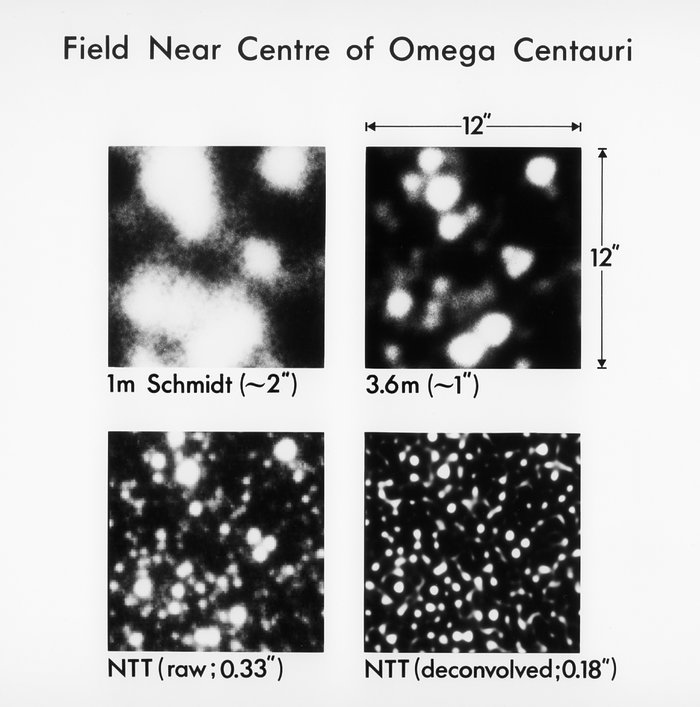 Omega Centauri with the NTT