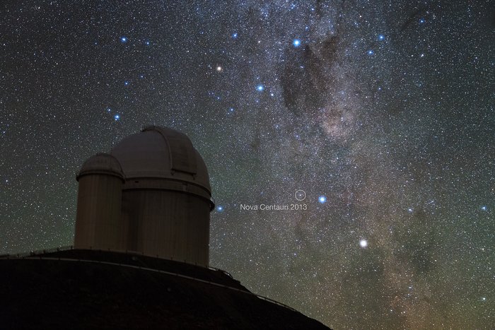 Imagem da Nova Centauri 2013