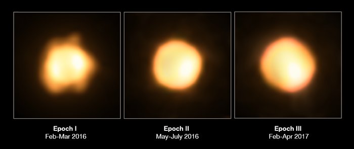 VLTI revisita a maior estrela hipergigante amarela descoberta até à data