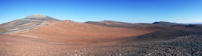 Desert panorama at Paranal