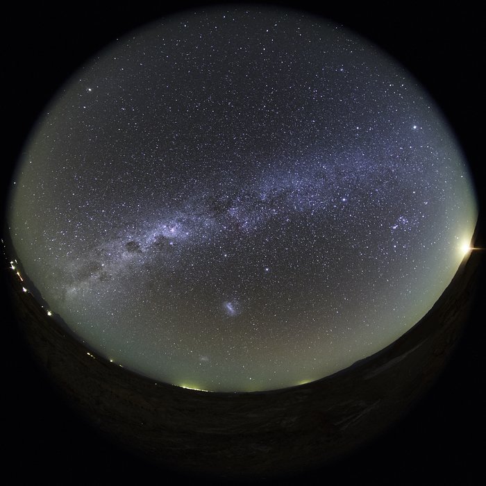 Milky Way arcs the Chilean Atacama sky