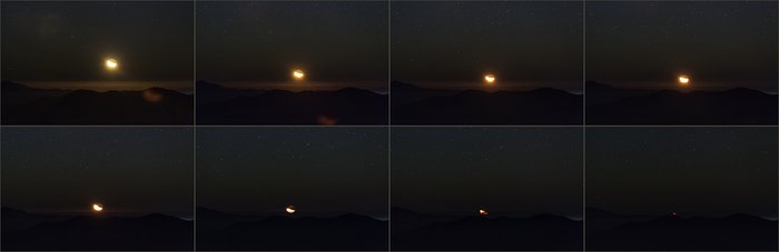 Atacama moonset