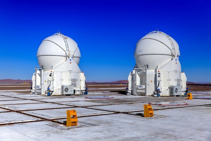 Auxiliary Telescopes at Paranal