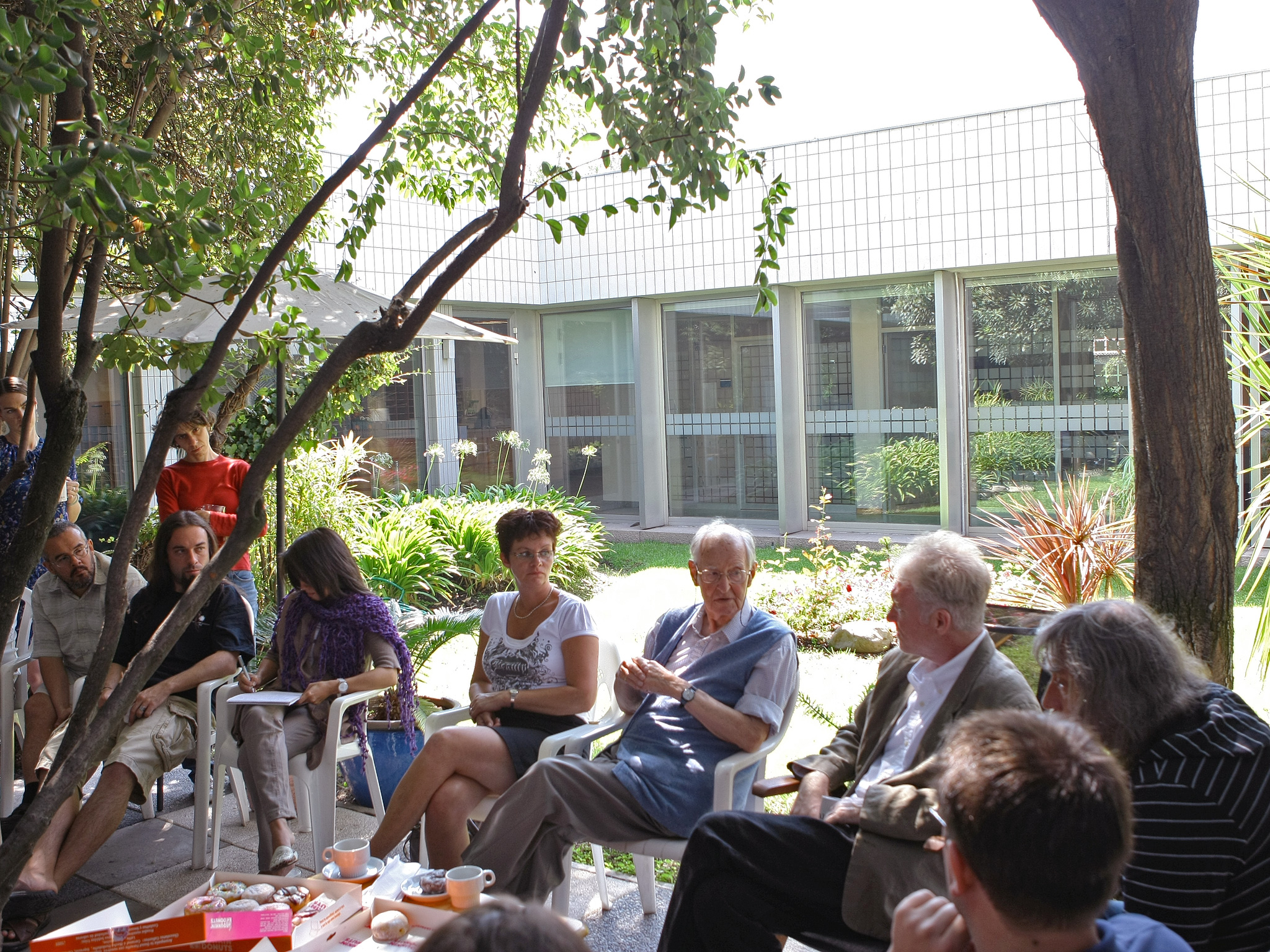 Prof. Adriaan Blaauw at Vitacura ESO