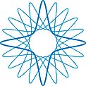 ESO Supernova logo blue (without text)