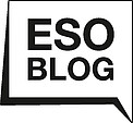 Logo: ESOblog in black