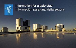 Paranal Map and Safety Flyer