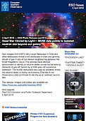 ESO — Toter Stern, von Licht umgeben — Photo Release eso1810de-ch