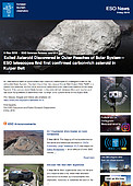 ESO — Exiled Asteroid Discovered in Outer Reaches of Solar System — Science Release eso1814