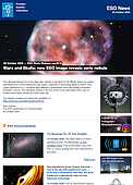 ESO — Tähtiä ja pääkalloja. ESO:n uusi kuva esittää aavemaista sumua — Photo Release eso2019fi