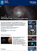 ESO — Der wilde kosmische Tanz zweier Galaxien im Blick von ESO-Teleskopen — Photo Release eso2211de-ch