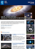 ESO — Les astronomes trouvent le chaînon manquant de l'eau dans le système solaire — Science Release eso2302fr