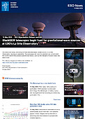 ESO — I telescopi BlackGEM all'Osservatorio di La Silla dell'ESO iniziano la caccia alle sorgenti di onde gravitazionali — Organisation Release eso2308it-ch