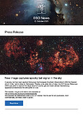 ESO — Ny bild fångar spöklik fladdermus på himlen — Press Release eso2518sv