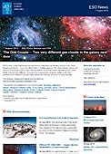 ESO Photo Release eso1335sv - Ett omaka par — Två väldigt olika gasmoln i Vintergatans granne