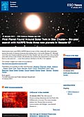ESO Science Release eso1402-en-ie - First Planet Found Around Solar Twin in Star Cluster — Six-year search with HARPS finds three new planets in Messier 67