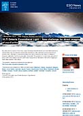 ESO — VLTI Detects Exozodiacal Light — Science Release eso1435-en-ie