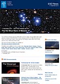 ESO — Tähtijoukon Messier 47 kuumat siniset tähdet — Photo Release eso1441fi