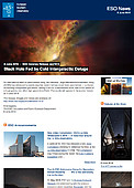 ESO — Svart hål matas av kallt intergalaktiskt hällregn — Science Release eso1618sv