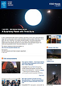 ESO — Planet med tre solar överraskar — Science Release eso1624sv