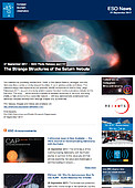 ESO — Die merkwürdigen Strukturen im Saturnnebel — Photo Release eso1731de-ch