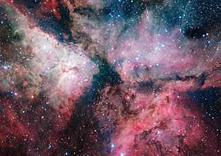 Postcard: Carina Nebula (NGC 3372) VST (new)