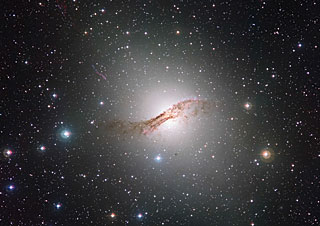 Postcard: Centaurus A (NGC 5128) WFI (new)
