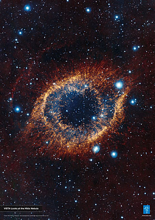 Poster: VISTA Looks at the Helix Nebula