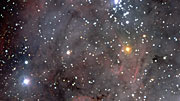 Pan over the Carina Nebula