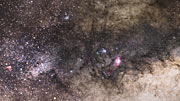 Zoom in to the Trifid Nebula