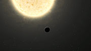 First planet of extragalactic origin (artist's impression)