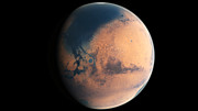 Artist’s impression of Mars four billion years ago