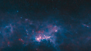 Detailní pohled na snímek Mléčné dráhy vytvořený v rámci přehlídky ATLASGAL