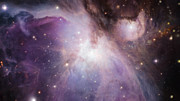 Aproximação à Nebulosa de Orion utilizando a imagem infravermelha profunda obtida pelo HAWK-I