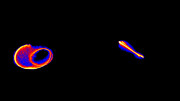 Un trou noir supermassif disloque une étoile (simulation)