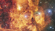 Una panorámica sobre las nebulosas Pata de Gato y Langosta