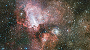 Oblast mlhoviny Omega pohledem dalekohledu VST