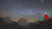 Sequenza video time-lapse del cercatore di pianeti ExTrA a La Silla