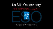 La Silla-Observatorium UHD-Video-Zusammenstellung