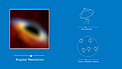 How does antenna size and distance impact image sharpness?