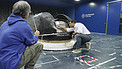 ELT testing in a wind tunnel