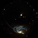 JWST Fulldome Science Simulation: Galaxy Collision
