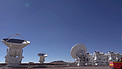 Blue skies over ALMA