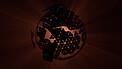 Panning across a Dyson sphere